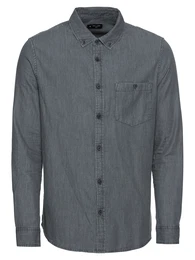 NEW LOOK Freizeithemd grey denim