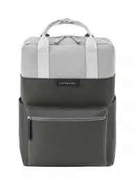 Rucksack 'Bergen Grey Black' dunkelbraun / grau