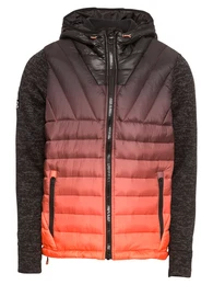 Superdry Jacke STORM OMBRE HYBRID anthrazit / orange / schwarz