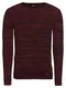 !Solid Pullover ''''Struan'''' weinrot