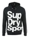 Superdry Kapuzenpullover COMBAT SPORT navy / weiß