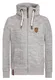 Naketano Fleecejacke ''''Der Gedudelte pimped'''' grau