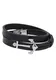 FIRETTI Armband ''''Anker'''' schwarz / silber