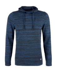 S.Oliver RED LABEL Strickpullover blau / schwarz