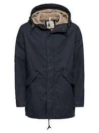 Parka dunkelblau