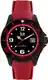 ICE WATCH Quarzuhr rot / schwarz