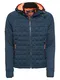 Superdry Jacke STORM QUILTED ZIPHOOD marine