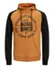 JACK & JONES Sweatshirt orange / schwarzmeliert
