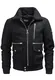 INDICODE JEANS Winterjacke ''''Bilal'''' schwarz