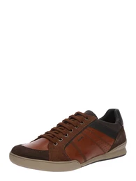 GEOX Sneaker KRISTOF braun / anthrazit
