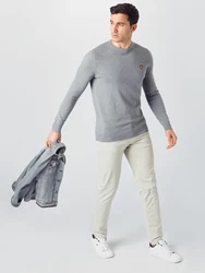 Lyle & Scott Pullover grau