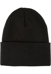 LEVI'S Mütze 'Slouchy' Schwarz