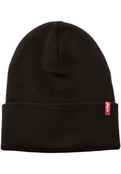 LEVI'S Mütze 'Slouchy' Schwarz