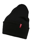 LEVI'S Mütze 'Slouchy' Schwarz