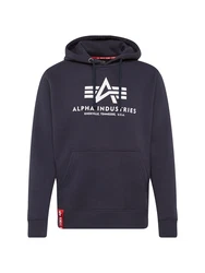ALPHA INDUSTRIES Sweatshirt marine/rot/naturweiß
