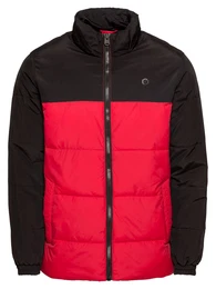 Steppjacke ''''JCOCROSS JACKET COLLAR'''' rot / schwarz
