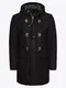 INDICODE JEANS Dufflecoat ''''Liam Solid'''' schwarz