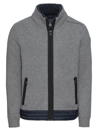 S.Oliver RED LABEL Strickjacke grau / schwarz