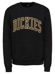 DICKIES Sweatshirt Fredricksburg gelb / schwarz