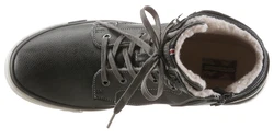 MUSTANG Sneaker Herren Schnürstiefelette High Top dunkelgrau