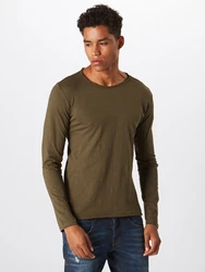 Key Largo Langarmshirt CHEESE oliv