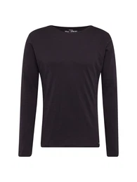 Langarmshirt 'Cheese' navy