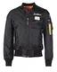 TOP GUN Wendejacke ''''Double-T'''' schwarz
