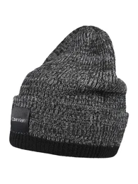 Beanie ''''TWISTED'''' grau / schwarz