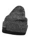 Calvin Klein Beanie ''''TWISTED'''' grau / schwarz