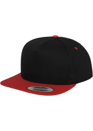 Flexfit Snapback feuerrot / schwarz