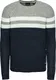 Only & Sons Pullover ''''onsLAZLO STRIPED CREW NECK KNIT'''' dunkelblau / grau / weiß