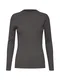 VILA Svetr ''VIGRADA KNIT RIB L/S TOP''  tmavě šedá
