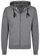 DANIEL HECHTER Sweatjacke graumeliert