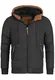 INDICODE JEANS Bomberjacke ''''Adeline'''' cognac / schwarz