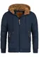 INDICODE JEANS Bomberjacke ''''Adeline'''' navy / braun