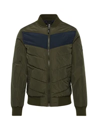 TOM TAILOR DENIM Bomberjacke nachtblau / khaki