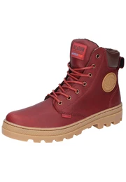 Stiefelette bordeaux