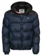 Tommy Jeans Steppjacke dunkelblau / schwarz