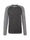 TOM TAILOR DENIM Pullover grau / anthrazit