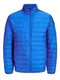 JACK & JONES Steppjacke JCOBOOM TWIST PUFFER COLLAR blau