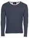 Key Largo Pullover 'Sarasota' taubenblau / wei