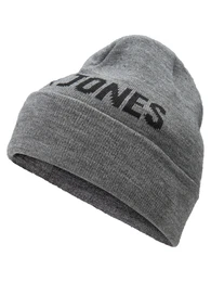 JACK & JONES Mütze graumeliert / schwarz
