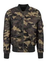 Jacke dunkelgrau / braun / khaki