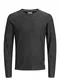 JACK & JONES Strickpullover schwarz