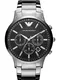 Emporio Armani Chronograph AR2460 anthrazit / silber