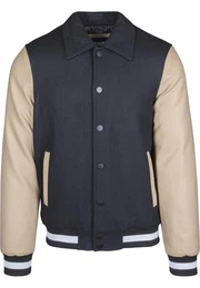 Jacket beige / schwarz / weiß