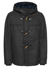TOM TAILOR DENIM Mantel schwarz