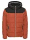 TOM TAILOR Jacken dunkelorange / schwarz