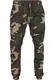 Urban Classics Pants beige / braun / grasgrün