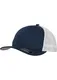 Flexfit Cap navy / weiß / schwarz / rot